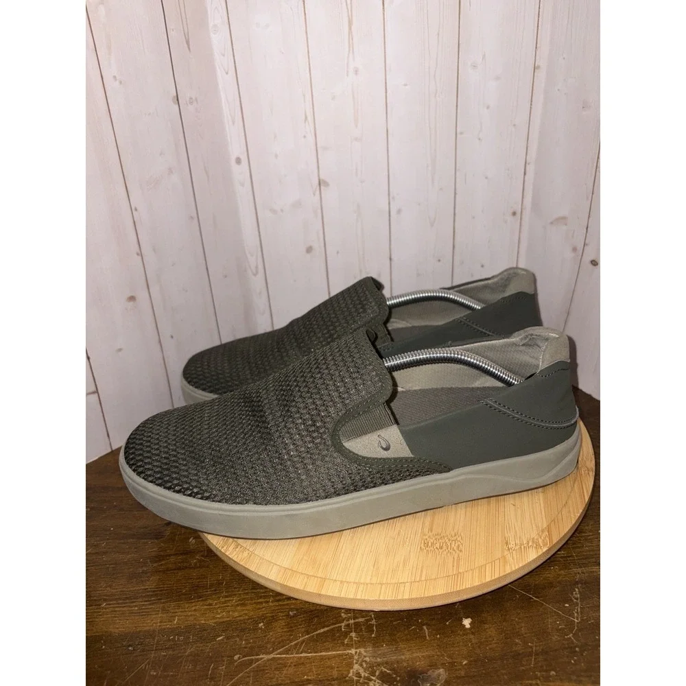 Olukai Lae'ahi Men's Slip-On Shoes, Kona/Kona, M11